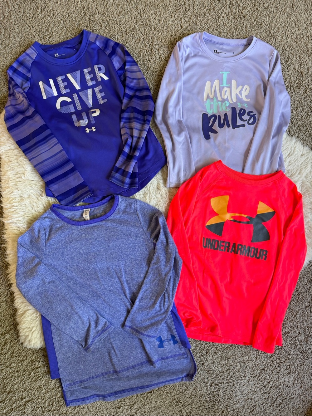 4️⃣ Under Armour Long Sleeve Performance Tees